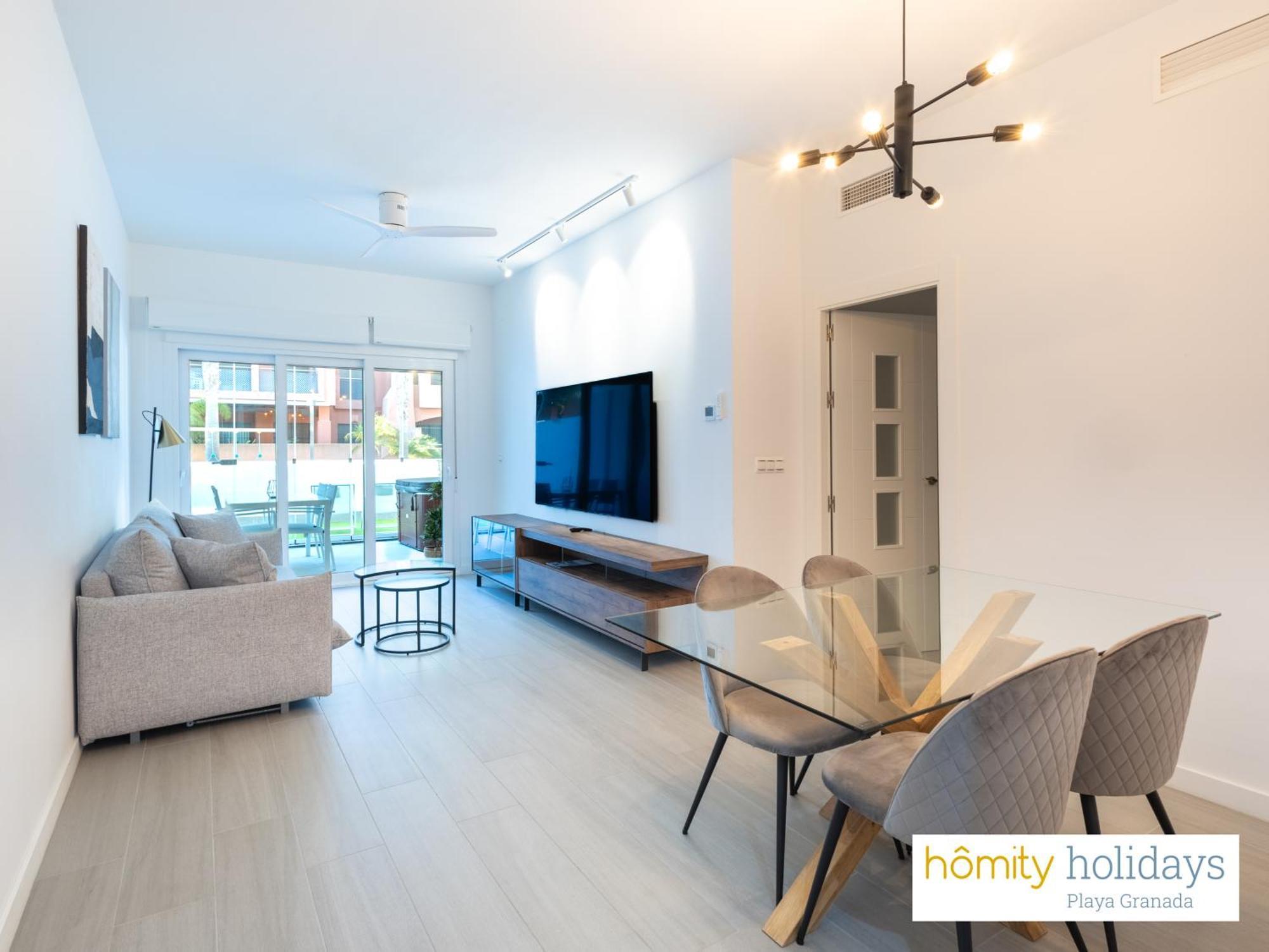 Homity Holidays - Playa Granada - Marina Golf Motril Exteriör bild
